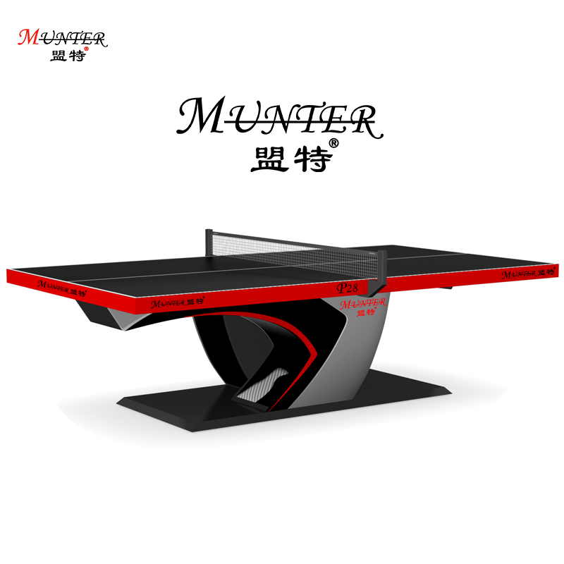 室內異型定制乒乓球臺