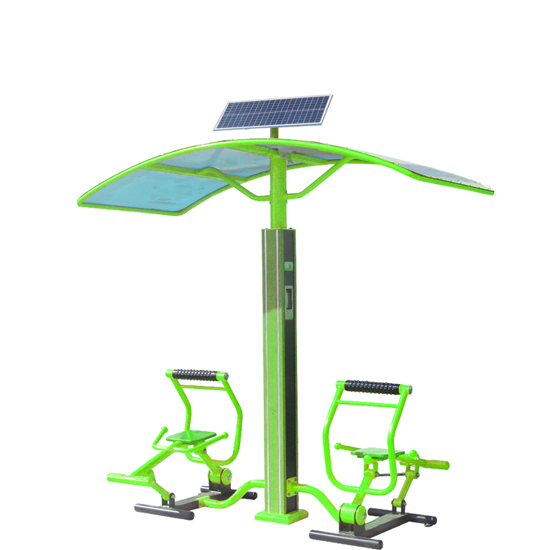 智能雙位背部按摩器 - leyu.樂魚官網校園健身路徑設備