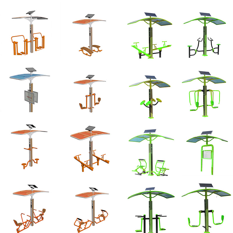 智能雙位背部按摩器 - leyu.樂魚官網校園健身路徑設備