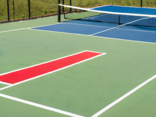 一、標(biāo)準(zhǔn)匹克球場(chǎng)的基本尺寸